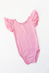 bubblegum-pink-s-s-flutter-sleeve-leotard Mila &  Rose - Sophia's Style--2T--3
